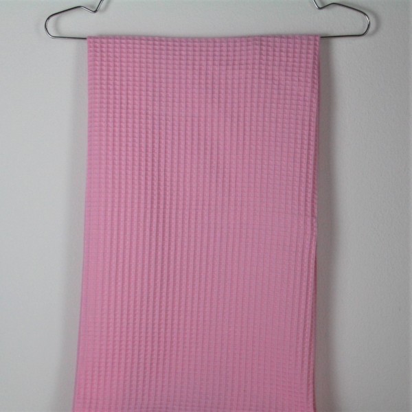 Baumwolle Waffelpique pink